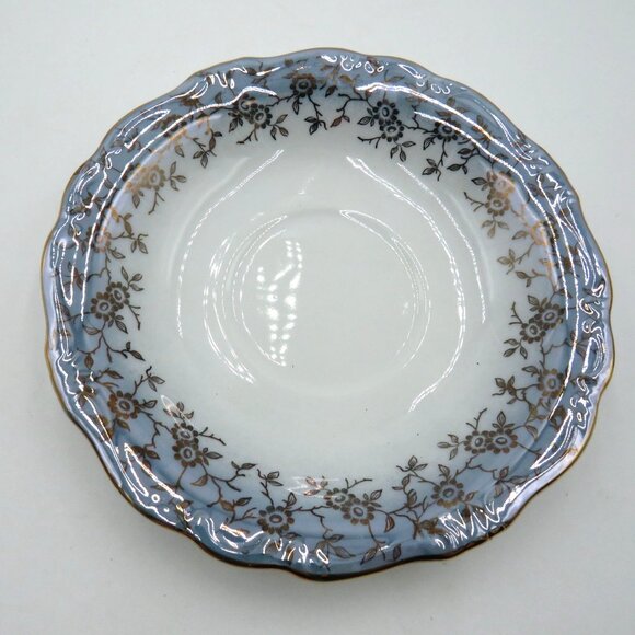 Vintage Vienna State Opera Cup Saucer Set Gold Trim Floral Design Plastic Stand - Picture 7 of 16